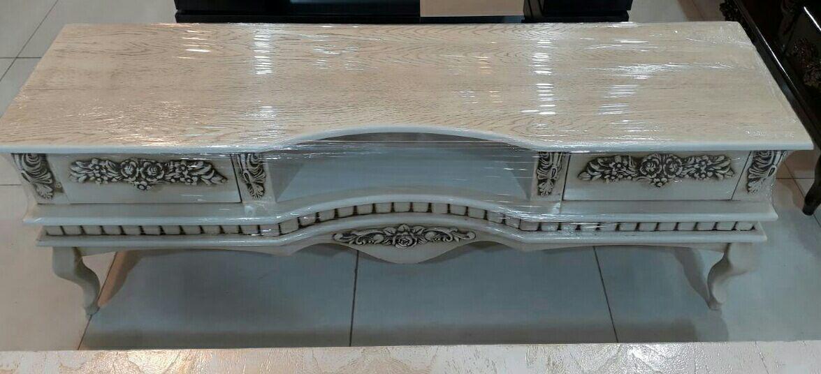 میز تلویزیون ال سی دی متحرک ملامینه